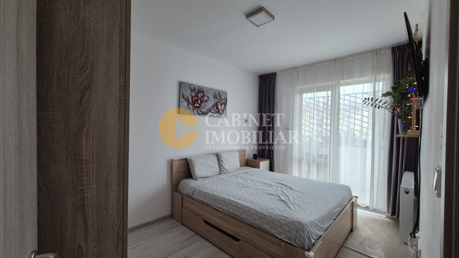 BLOC NOU INTABULAT - 3 CAMERE DECOMANDAT - ETAJ INTERMEDIAR - MOBILAT SI UTILAT - Poză 2