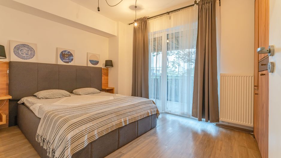 2 camere decomandat mobilat utilat cu gradina - Poză 21