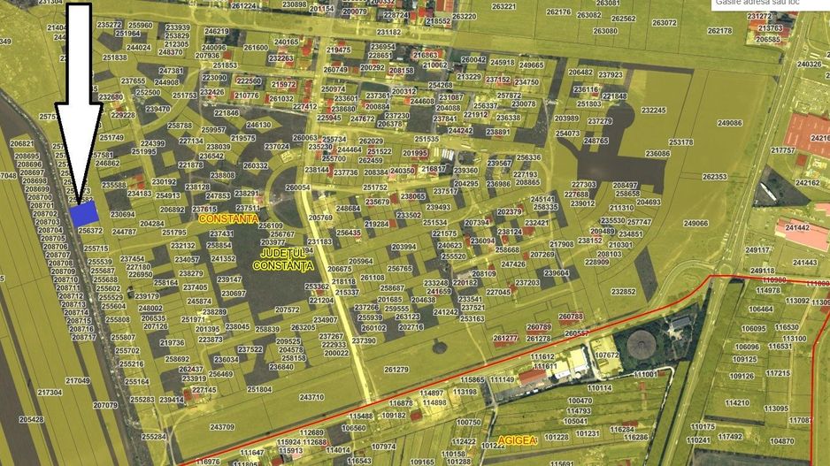 Teren intravilan 1.237 mp – Constanța, zona Veterani | Deschidere la 2 străzi - Poză 3