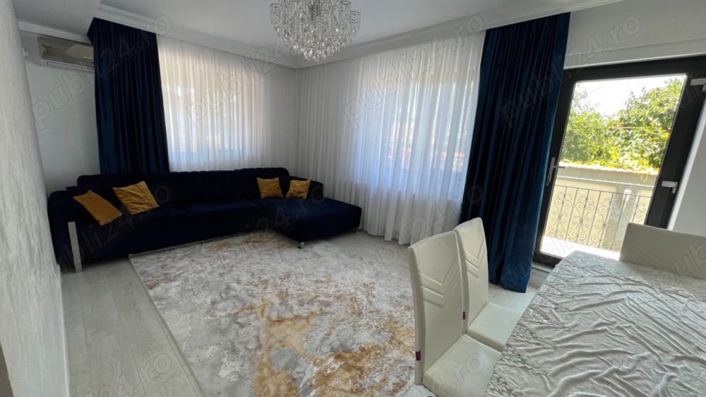 Casă 3 camere 2 băi și curte 75 mp finisată și mobilată lux - Poză 9