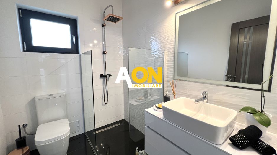 Casa individuala superfinisata, 3 camere, 2 bai,  500mp teren - Poză 8