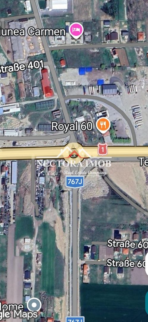 NECTORA IMOB-Terenuri ideale pentru afacere, sens giratoriu Osorhei - Poză 3