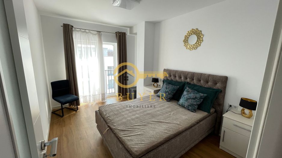 Apartament cu 2 cam si balcon complet mobilat si utilat- lift si boxa - Poză 11