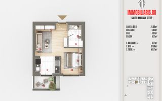 N. Teclu Metrou - Ansamblu Nou - Parcuri - Direct Dezvoltator - Schiță 2