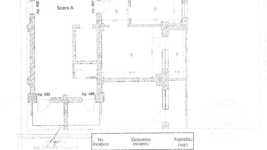 Garsoniera spatioasa mobilata si utilata - Schiță 16
