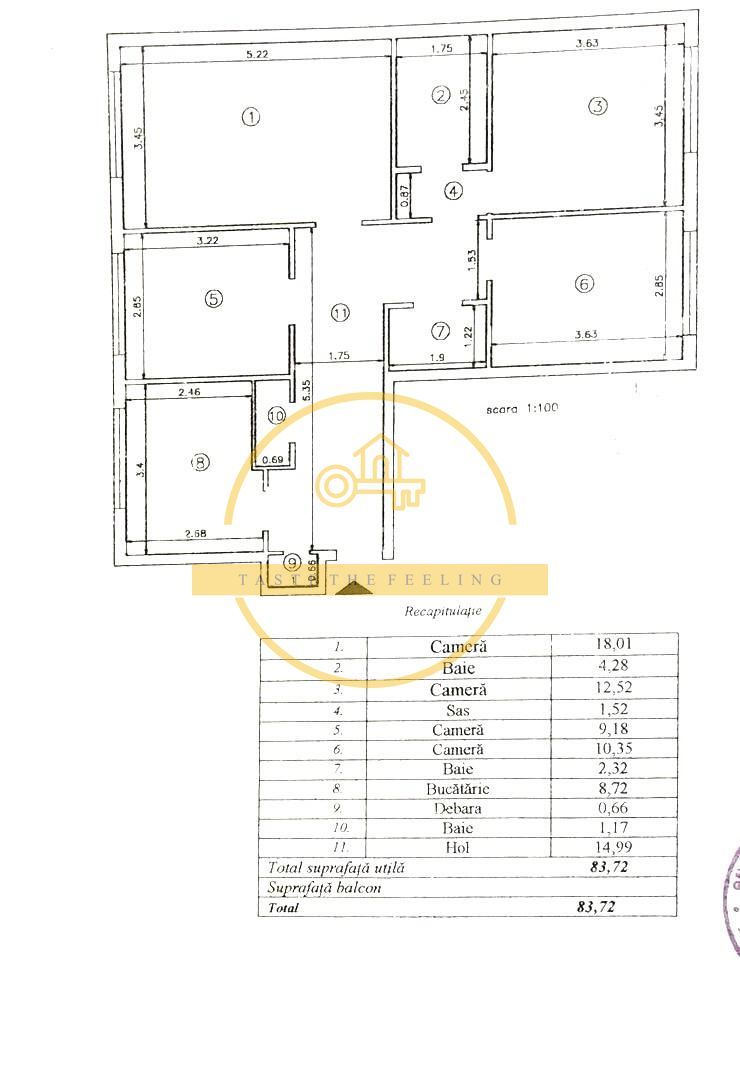 Apartament 4 Camere/Decomandat/84mp! Nicolina 1! - Poză 9