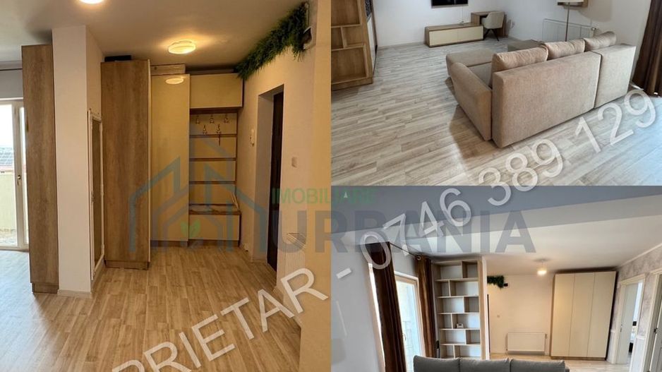 Apartament de închiriat, 2 camere, 63 mp, loc parcare inclus, Horpaz - Poză 2