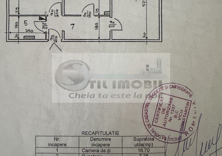 2 Camere Decomandat - 54 mp - Metalurgie - 89500 negociabil ! - Poză 4