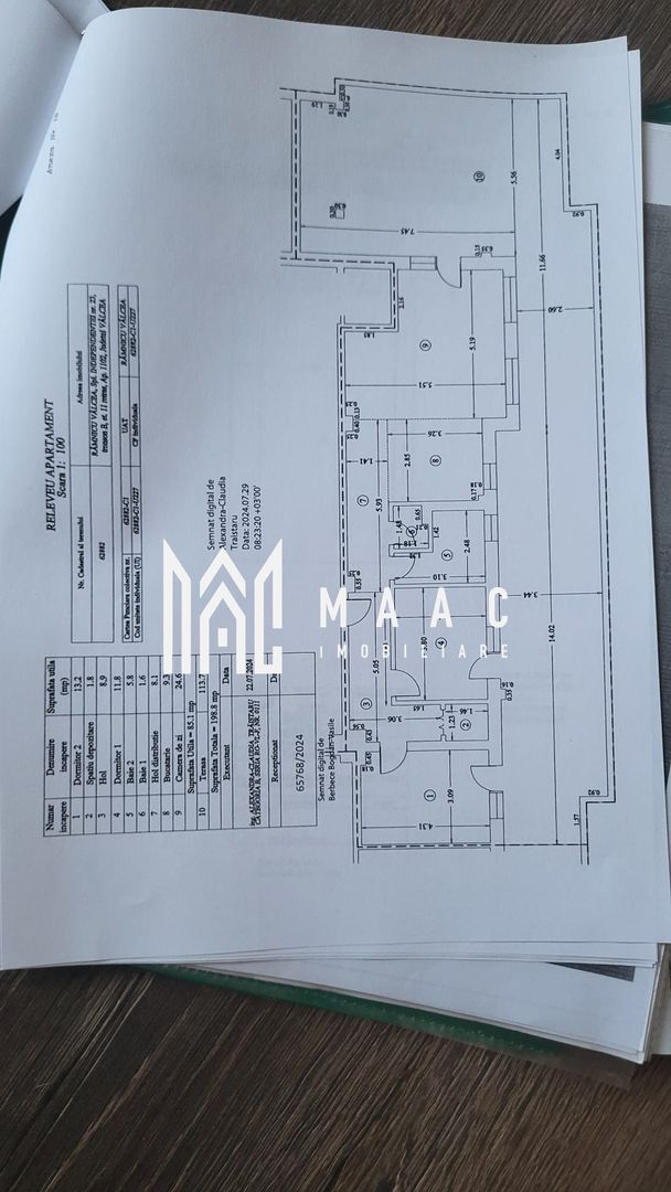 Apartament | Penthouse | 3 camere | Central - Poză 13