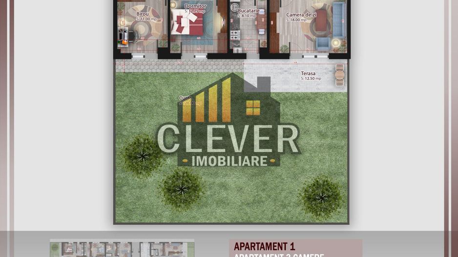 Apartament 3 camere cu Gradina Proprie Theodor Pallady - Poză 1