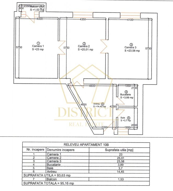 Spațiu cu poveste 190 mp, 5 camere | Ultracentral - Schiță 13