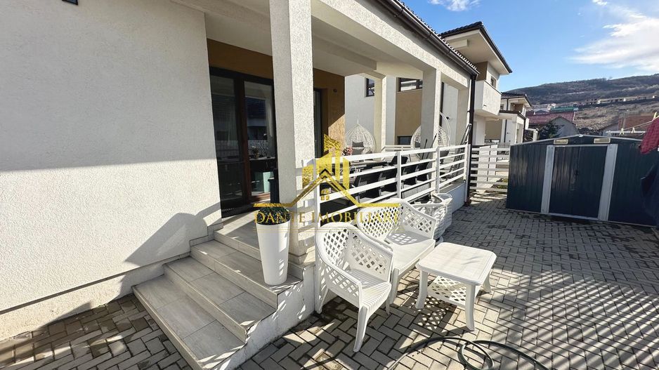 Casa individuala, 5 camere, mobilata lux, utrafinisata, Chinteni - Poză 43