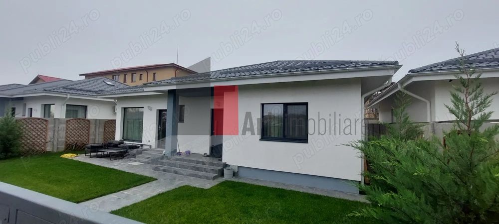 Vanzare casa individuală Domnești, 4 camere, toate utilitățile, teren 400 mp - Poză 1