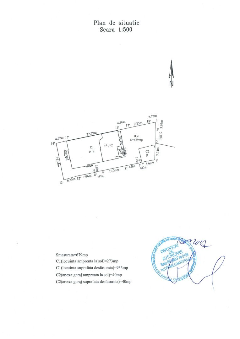 Vilă istorică reprezentativă în Cotroceni - Schiță 19