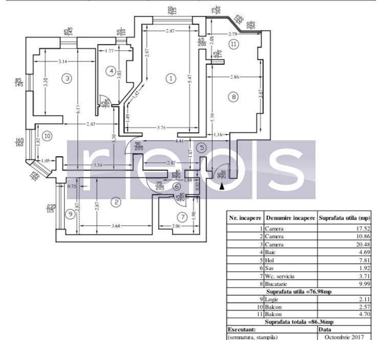 VANZARE -4/3 -CAMERE - TINERETULUI -VACARESTI - Poză 13
