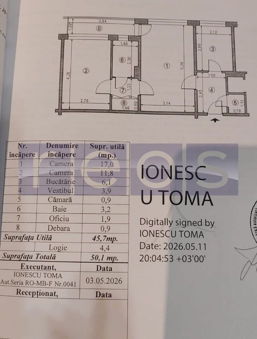 DE VANZARE 2 CAMERE   DRUMUL TABEREI - PARC SI METROU 5 MIN - Poză 6