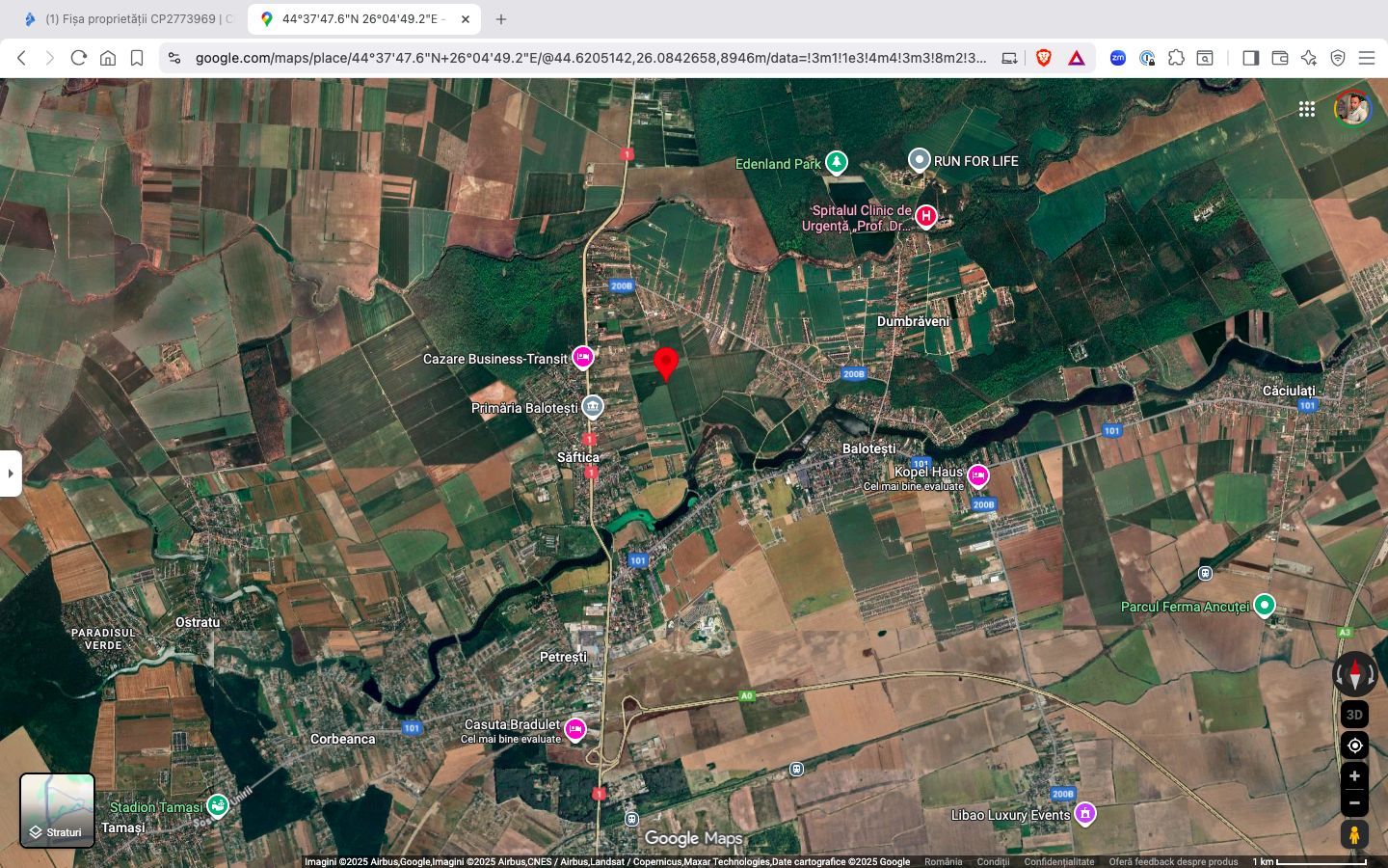 Teren extravilan 18.200 mp Saftica Balotesti - Poză 5