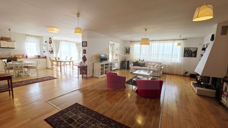 Penthouse 148mp  cu terase75 mp și șemineu | Corbeanca - Poză 2