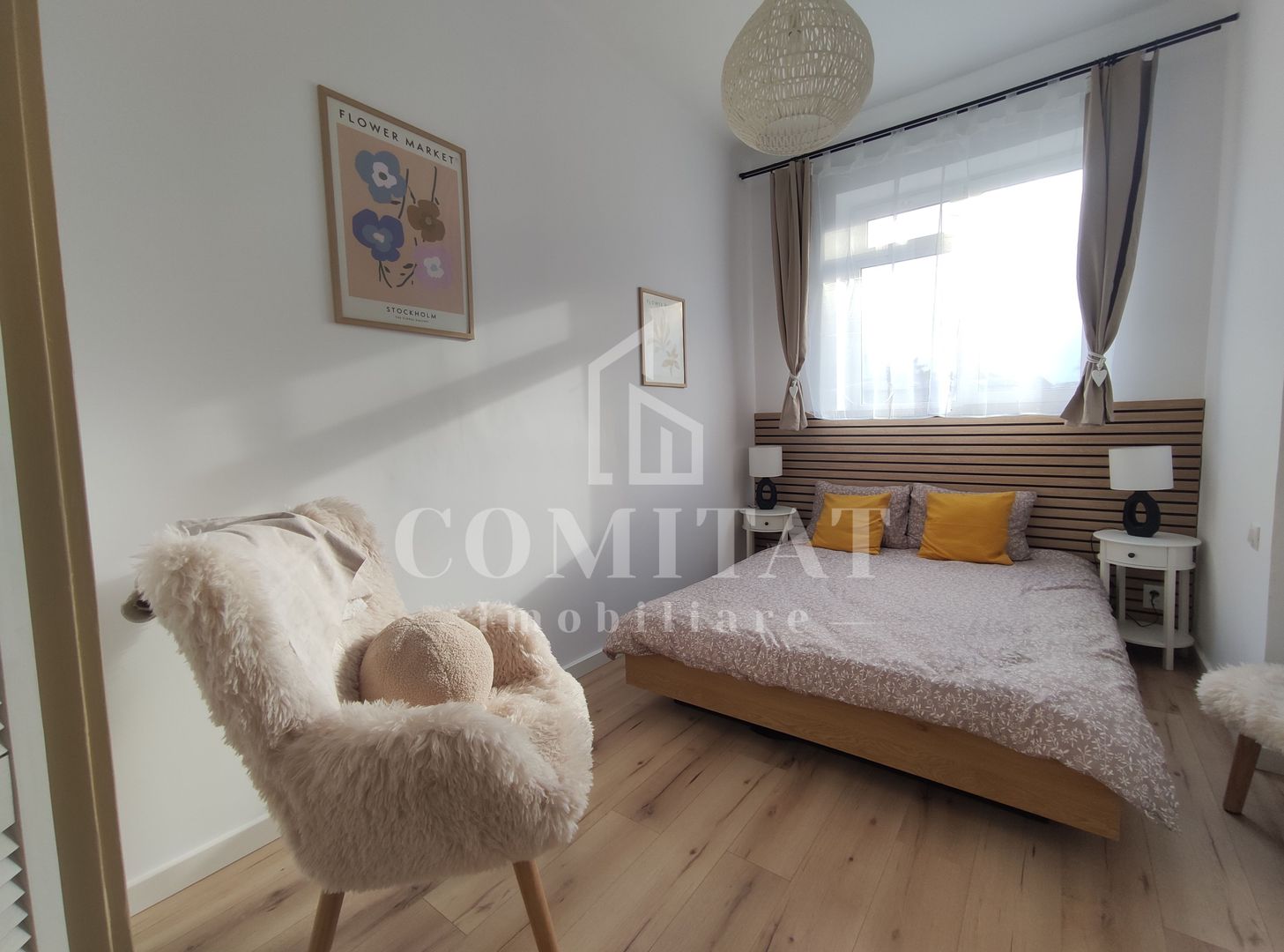 Apartament cu 2 camere de 48 mp în centrul orașului - Poză 4