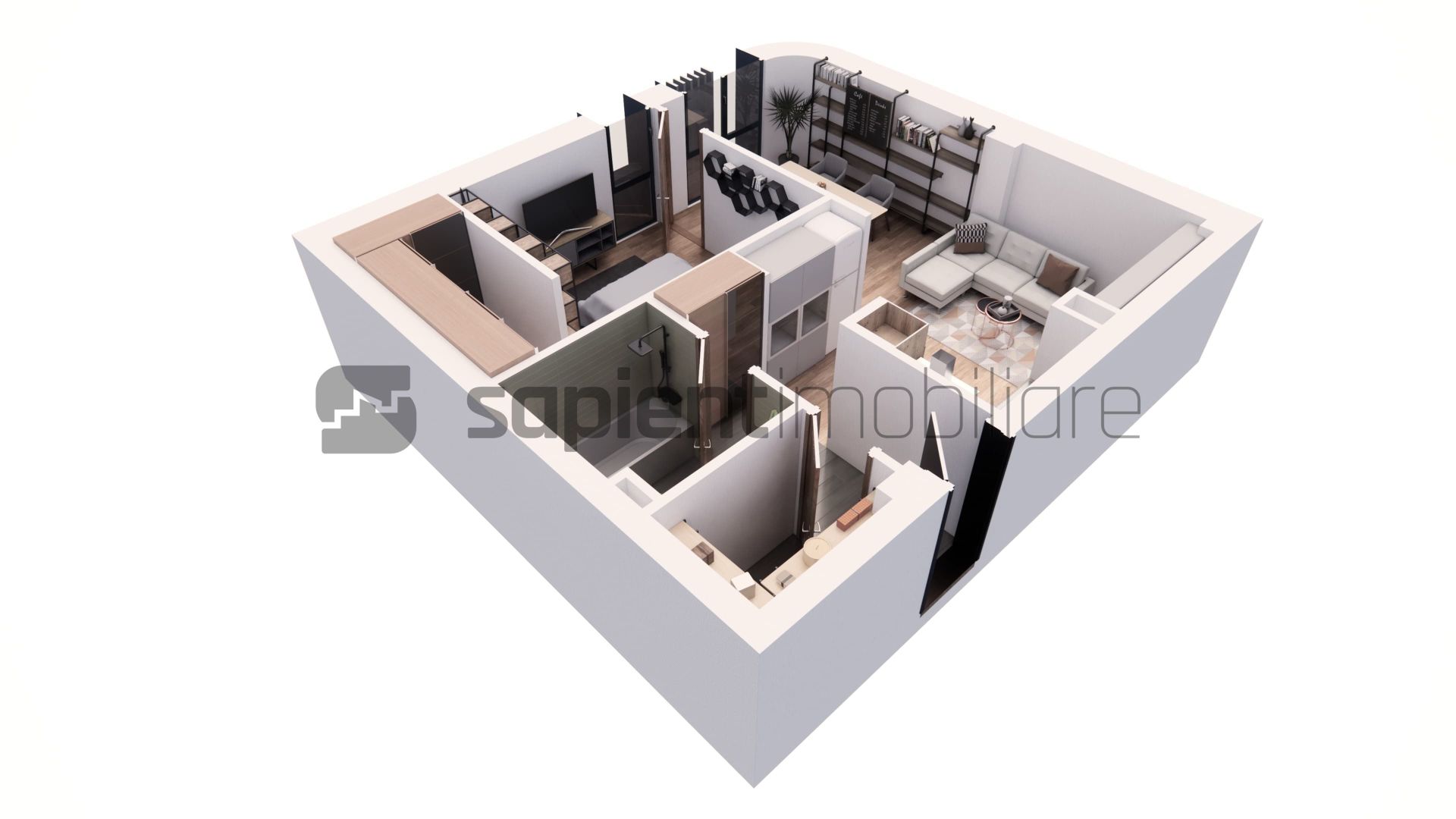 De vânzare apartament 2 camere, ultracentral, semifinisat - Poză 7