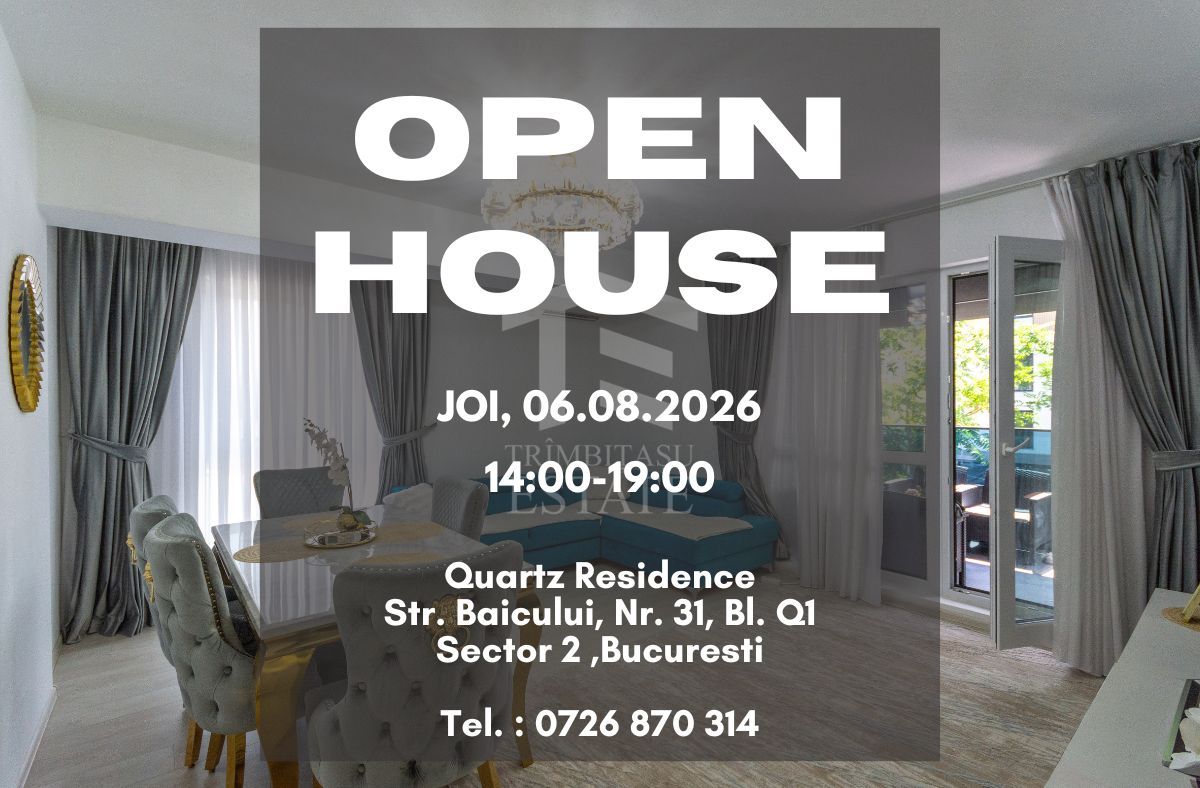 Doamna Ghica- Baicului - Quartz Residence- 3 camere + loc de parcare! - Poză 1