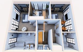 Casa moderna comuna Harman,zonă centrală! - Poză 6