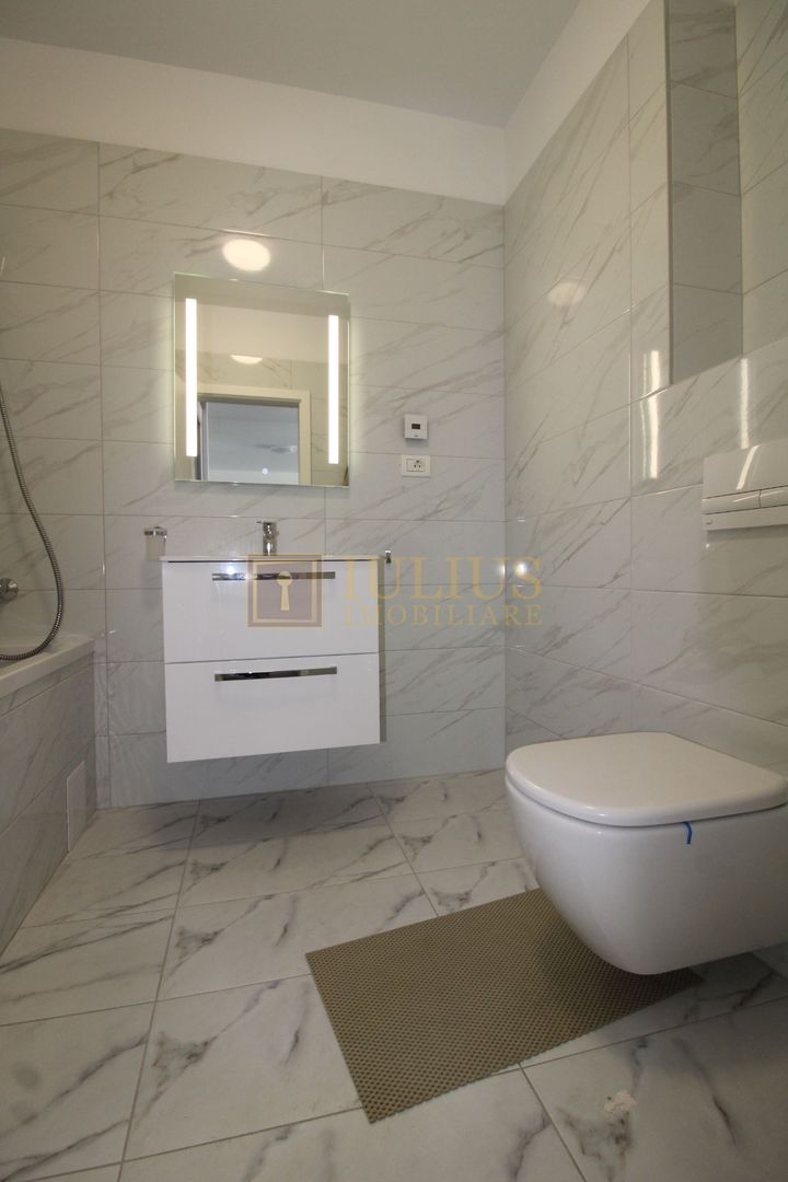 2 camere, bloc nou, prima închiriere, loc de parcare cu acces controlat - Poză 11