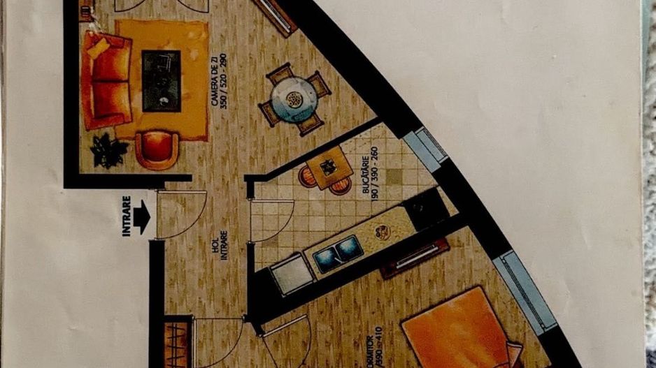 AP. 2 CAMERE EVOCASA TITANIUM, CENTRALA, BUCATARIE INCHISA,COMISION 0% - Poză 8