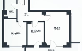 Apartament 2 camere Tatarasi - 62mp - mutare imediata. - Poză 9