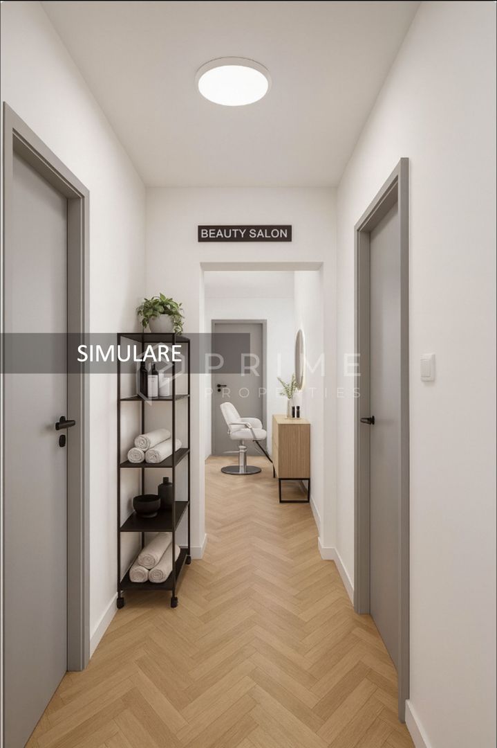 Apartament cu 3 camere, et 1, vizibilitate excelentă, zona Fortuna - Poză 6