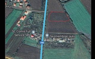 Vand teren soseaua de centura Satu Mare - Poză 1