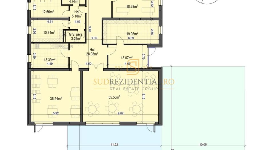 After school/centru educativ, 276 mp + 339 mp curte, Metalurgiei, S4 - Schiță 7
