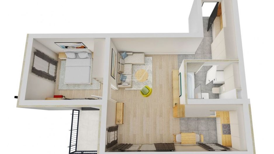 Comision 0! Etaj 1. Loc de parcare. Lift. - Poză 10