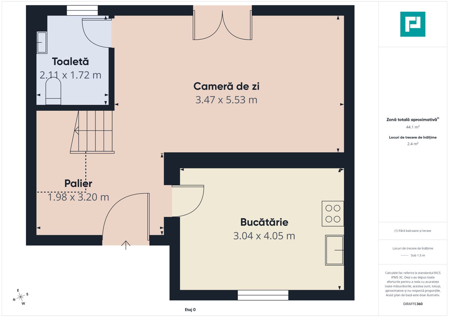 Casă cu 3 camere, P+1–Giarmata - Poză 26