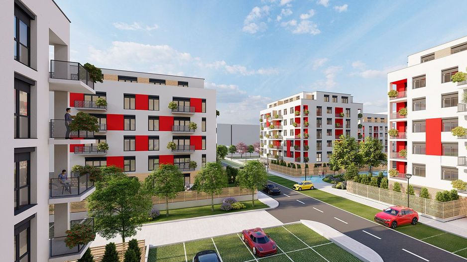 Apartament cu 2 dormitoare si grădină, ARED 9, lângă Atrium. BLOC NOU. - Poză 9