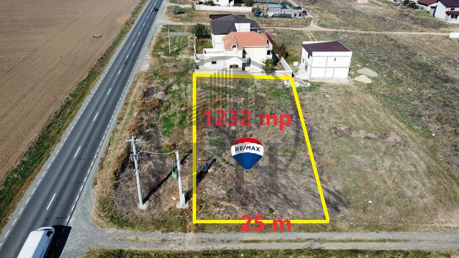 SOLD/ VANDUT Teren intravilan de vanzare Ovidiu, Constanta - Poză 3