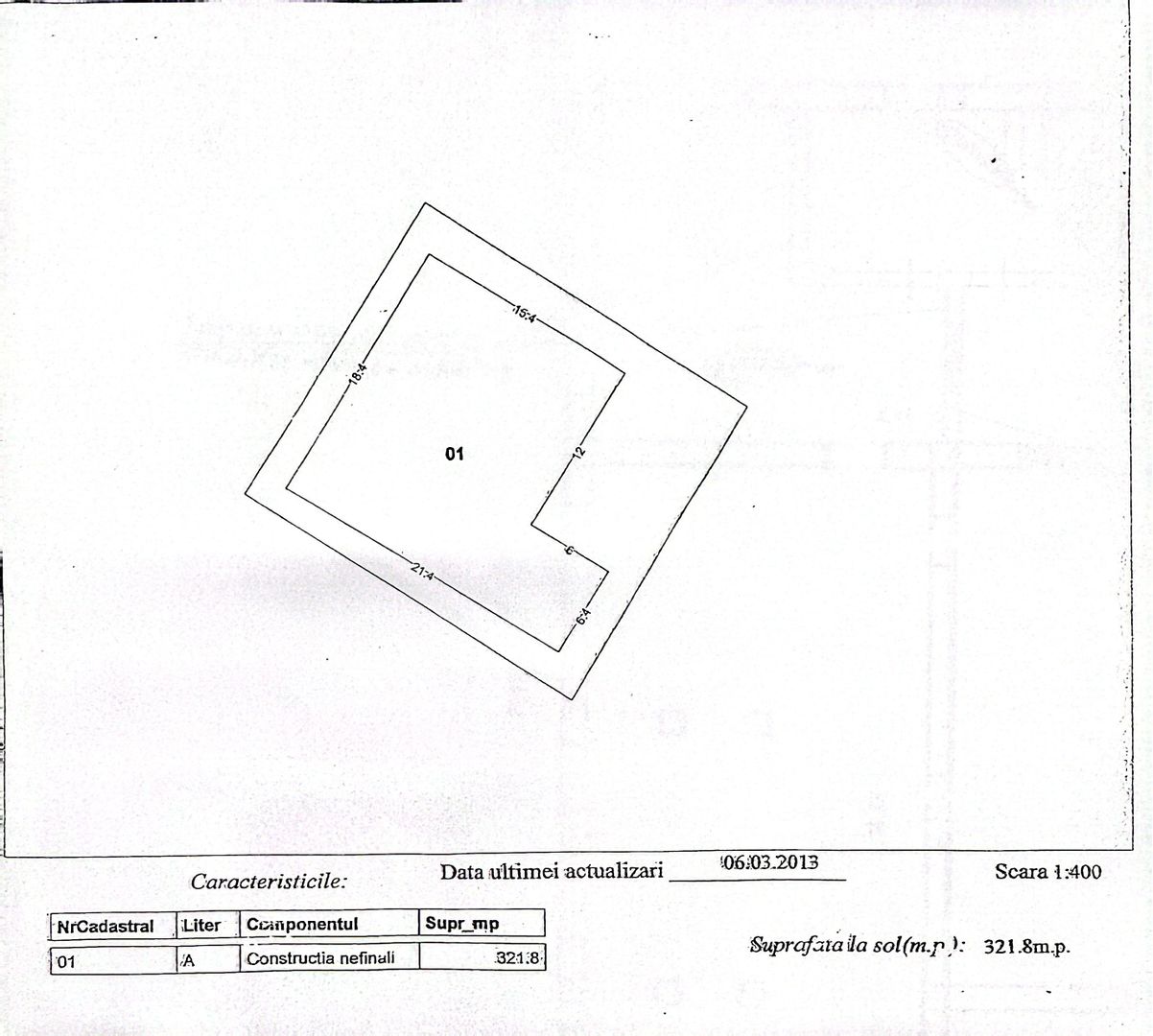 Vânzare, spațiu comercial, 965,4  mp,  str. Alba-Iulia, Buiucani - Schiță 2
