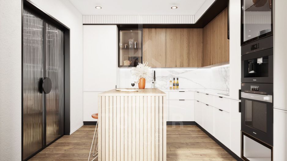 Casă modernă în Cisnădioara / Cisnădie – vedere către Cetatea Cisnădioara - Poză 5