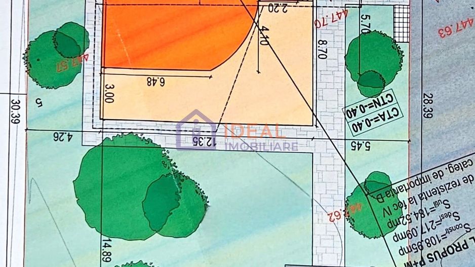 Casa Individuala Moderna cu 5 camere si 668 mpu curte, in Cristian - Schiță 5