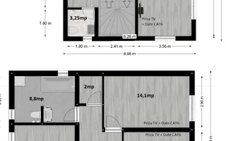 Casă individuală, 573 mp teren, priveliște Munții Făgăraș – Bavaria Park - Schiță 17