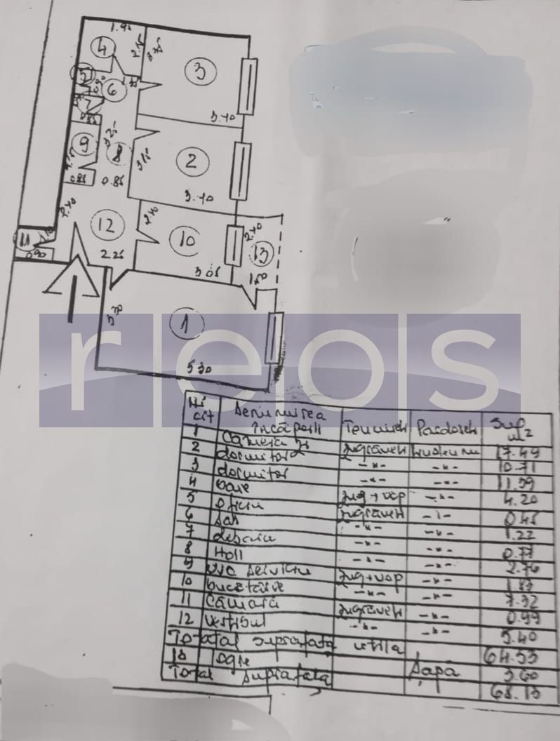 VANZARE 3 CAMERE DECOMANDAT -DRISTOR - Poză 16