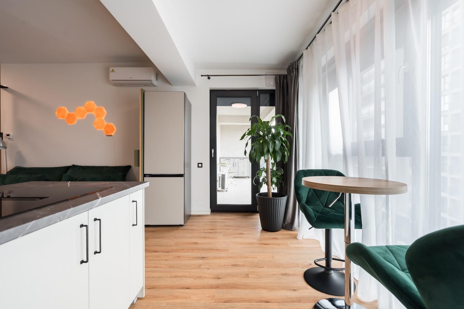 Short-term rent: 3 rooms apartment | Northside Park | Sector 1 - Poză 20