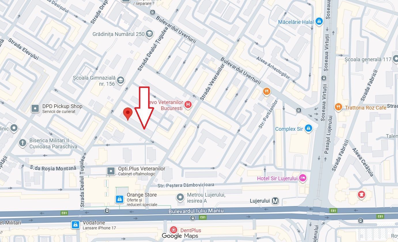 MILITARI LUJERULUI METROU 2 Camere Etaj 2din4 Bloc Reabilitat Termic - Poză 8