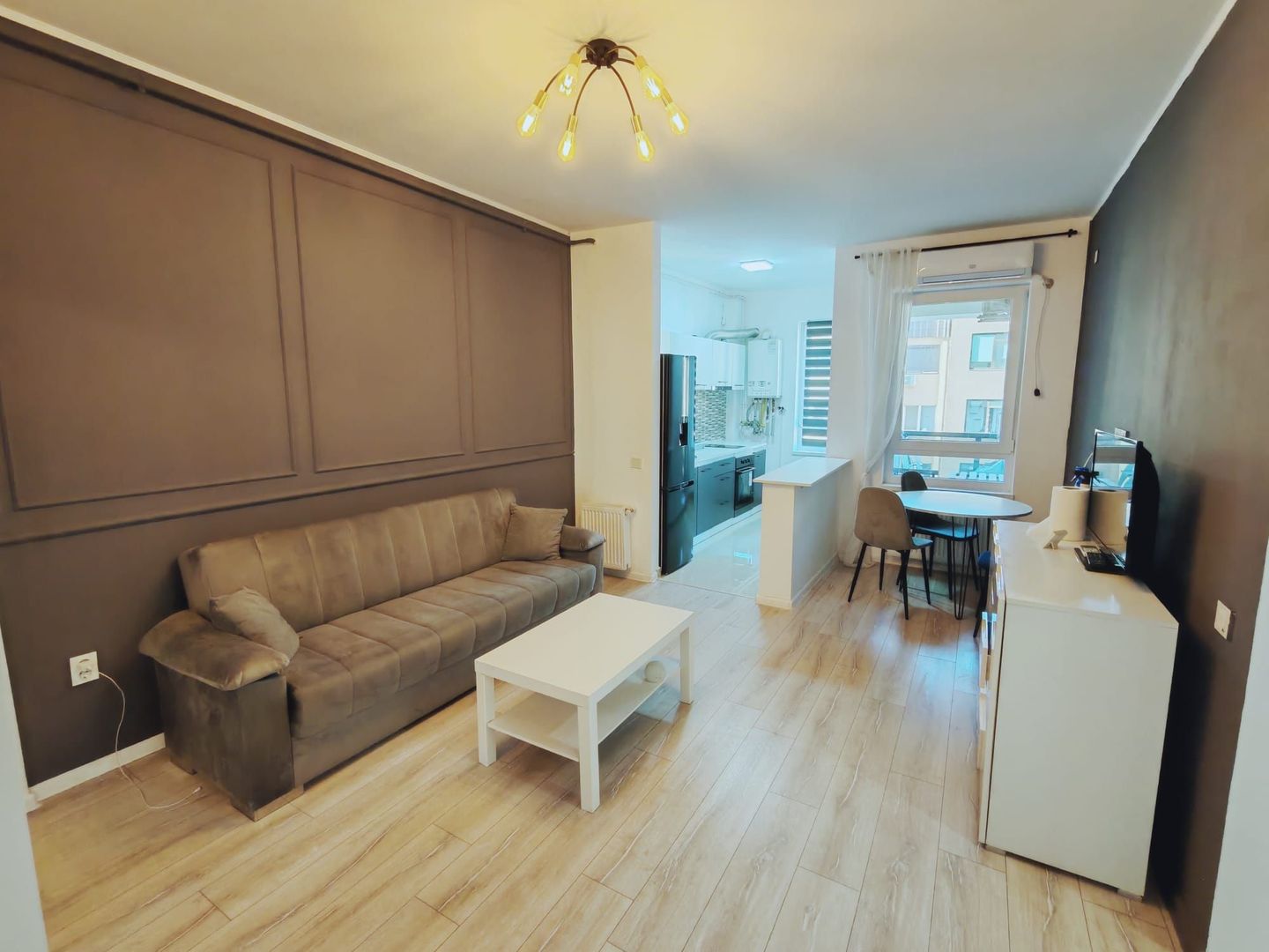 Apartament 2 camere complet mobilat si utilat , bloc 2023, Militari - Poză 3