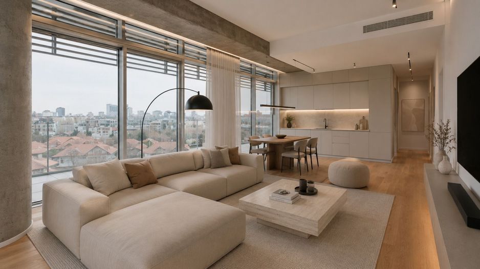 Apartament 3 camere | UP-site Floreasca | Lake View - Poză 4