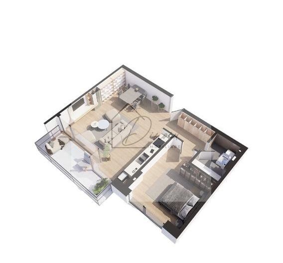 Apartment 2 camere  Cloud 9 Aurel Vlaicu Promenada I Cesiune - Poză 3