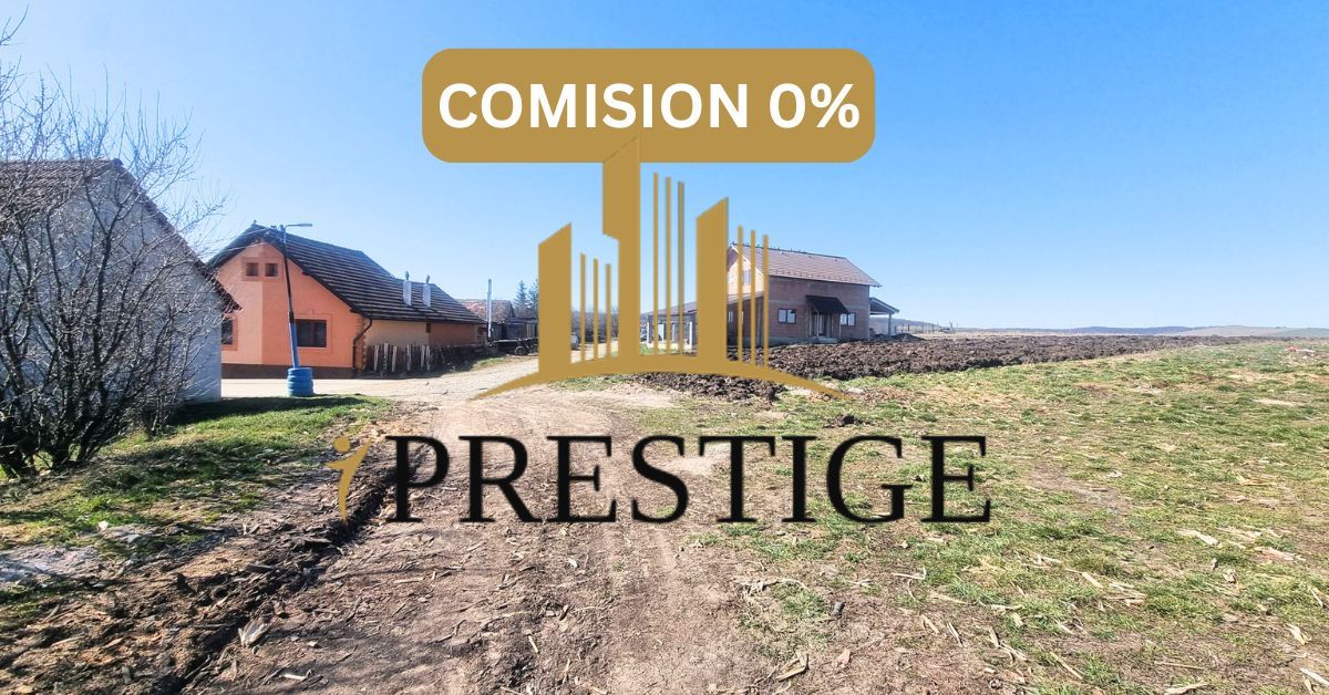 TEREN INTRAVILAN PENTRU CONSTRUCȚIE CASĂ | ȘURA MICĂ | PUZ APROBAT - Poză 1