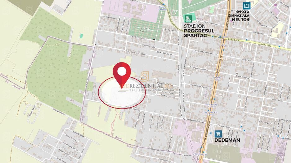 Teren intravilan 1013 mp cu dubla deschidere str. Tiparnitei, Sector 5 - Poză 2