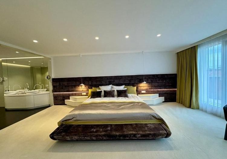 Penthouse Herastrau 116 terasa,mobilat si utilat loc de parcare si boxa subteran - Poză 13