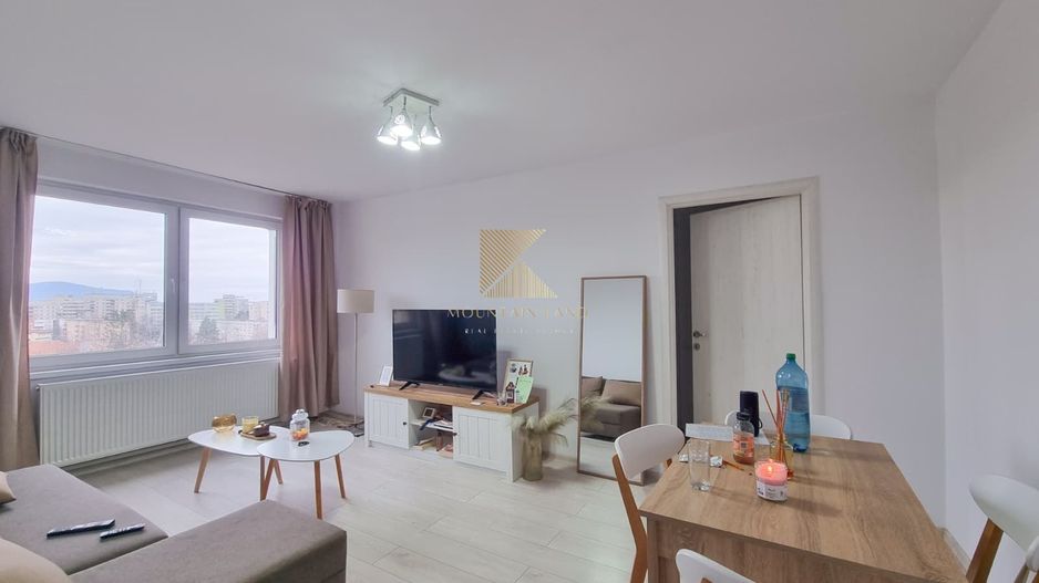 Apartament de 2 camere, semidecomandat, etaj 6/10, mobilat, Victoriei4 - Poză 3